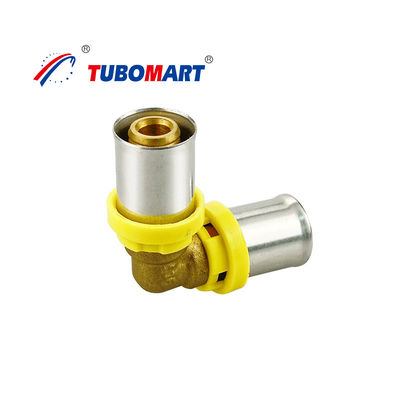 CW617N ব্রাস হাই পারফরম্যান্স পেক্স প্রেস ফিটিং PEX AL PEX পাইপ প্রেস ফিটিং