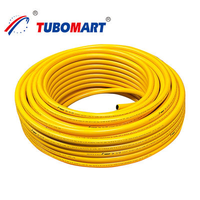 গরম গলিত PEX AL PEX গ্যাস পাইপ উচ্চ চাপ মাল্টিলেয়ার PE-AL-PE কম্পোজিট পাইপ