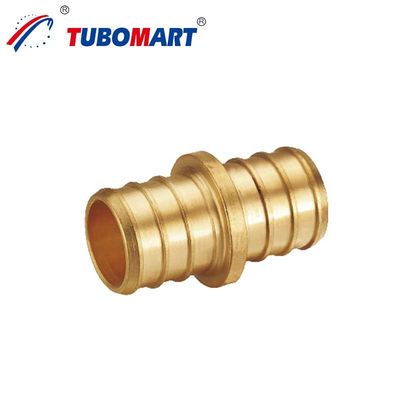 ক্ষয় প্রতিরোধের Pex পাইপ Crimp ফিটিং 1/2 ইঞ্চি পাইপিং Crimp সংযোগকারী