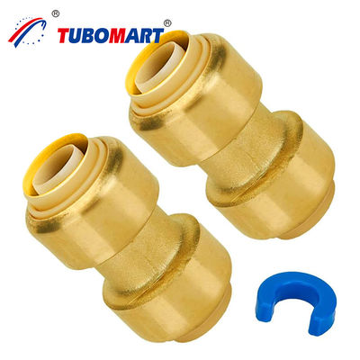 আইএসও সার্টিফাইড PEX AL PEX ধাক্কা ইন ফিটিং তামার 1/2 