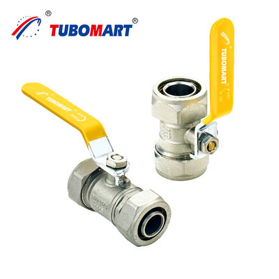 OEM ওডিএম ব্রাস গ্যাস ভালভ রঙিন হ্যান্ডেল সঙ্গে তেল মিডিয়া এবং এলপিজি জন্য
