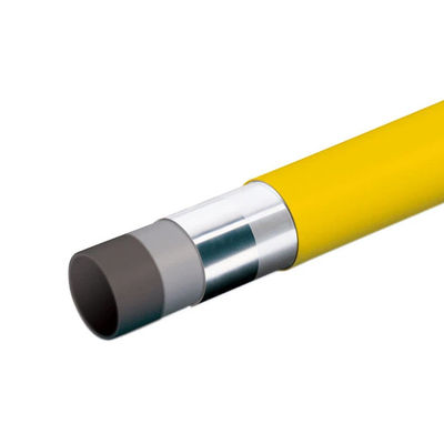 OEM ODM হলুদ 16-32 মিমি মেঝে গরম মাল্টিলেয়ার Al PEX পাইপ কম্পোজিট PEX গ্যাস পাইপ