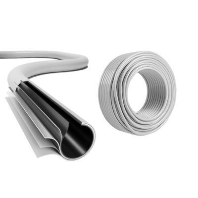 UV প্রতিরোধী PEX AL PEX পাইপ প্রতিরোধের নদীর গভীরতা বহুস্তরীয় সাদা hdpe টিউব PEX AL PEX পাইপ 5 স্তর গ্যাস পাইপ