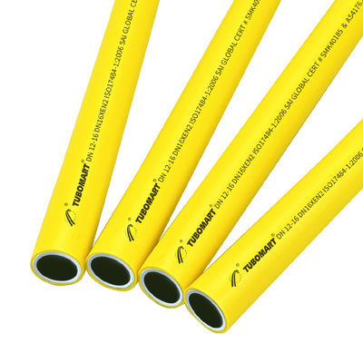 উচ্চ চাপ 16-32 মিমি হলুদ পাইপ গ্যাস PEX-AL-PEX পাইপ জল গ্যাস সিস্টেম কম্পোজিট পাইপের জন্য