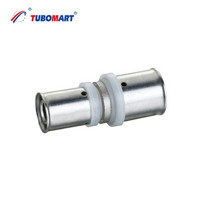 TUBOMART OEM Brass PEX Pipe Fittings Press Fittings for Gas Female Elbow for Multilayer PEX Pipes Gas Piping