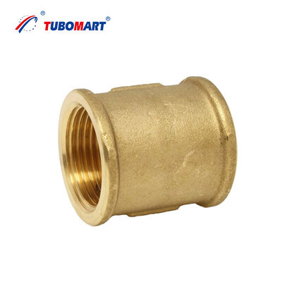 TUBOMART OEM কারখানার দাম 1/2 মহিলা থেকে পুরুষ Tee ব্রাস পাইপ ফিটিং জল পাইপিং সিস্টেমের জন্য